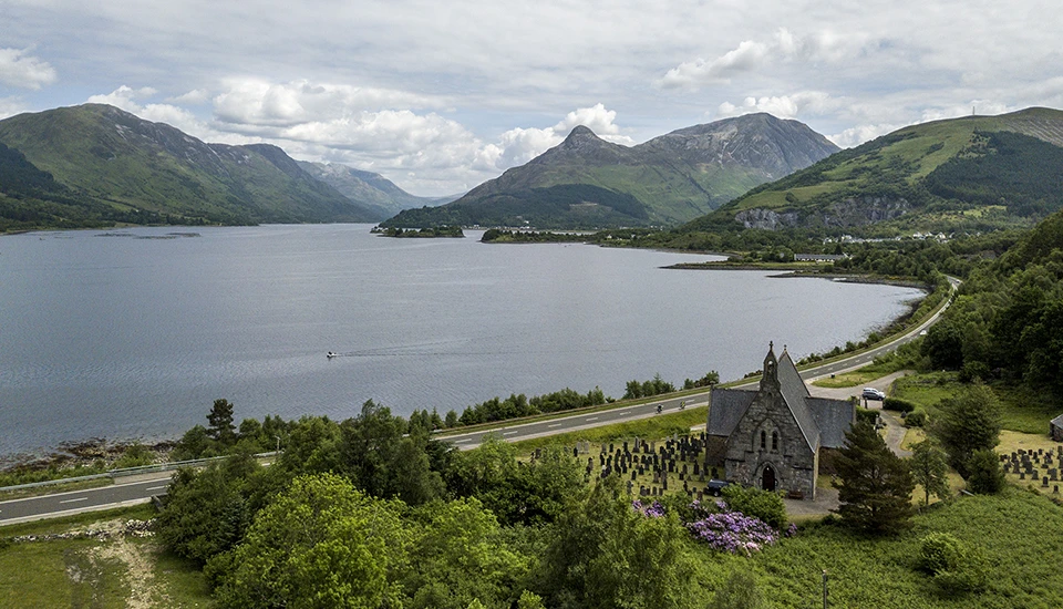 Incredible view over Loch Leven